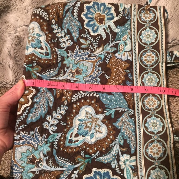 Vera Bradley Java Blue Shoulder Bag - Picture 5 of 6